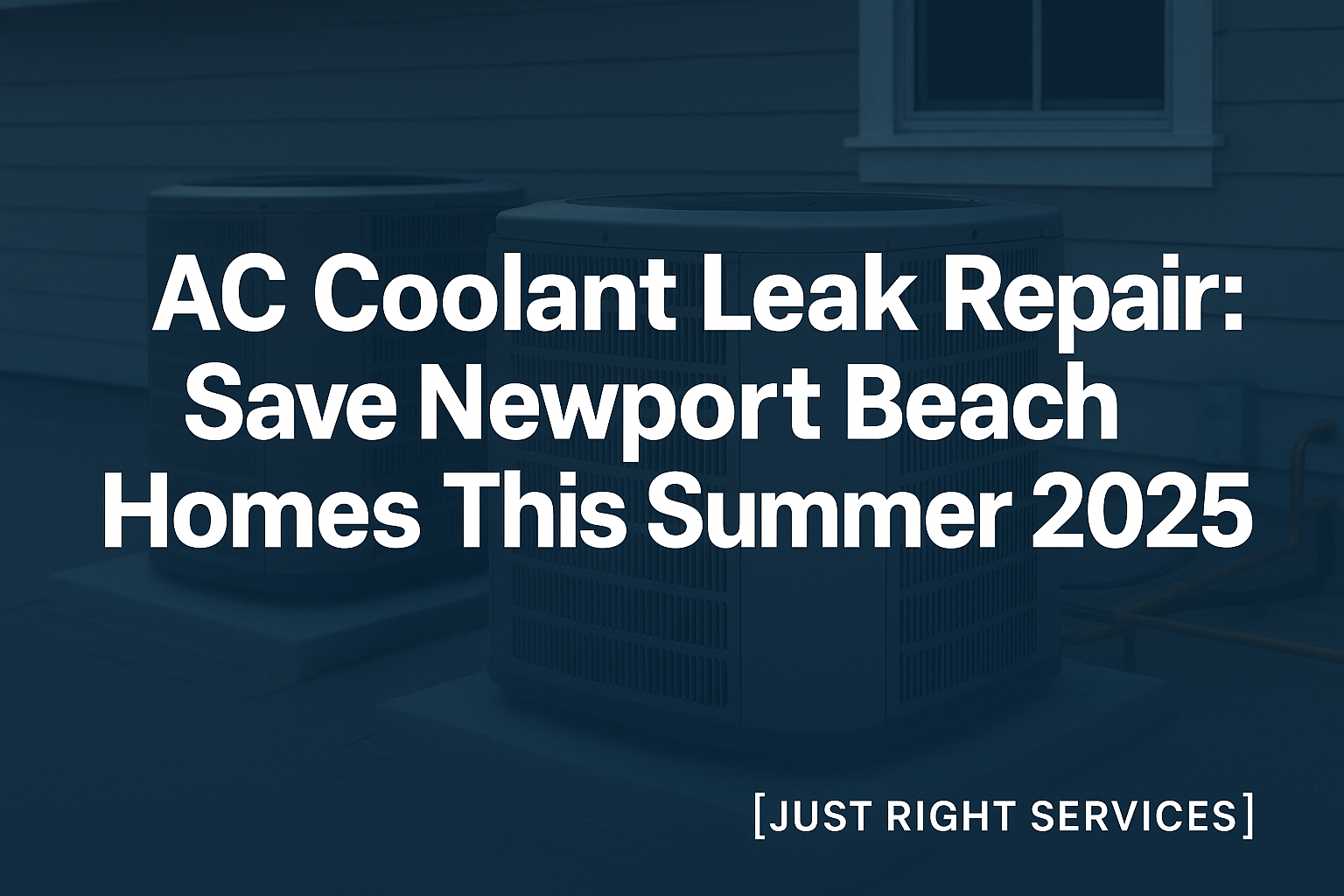 AC Coolant Leak Repair: Save Newport Beach Homes This Summer 2025